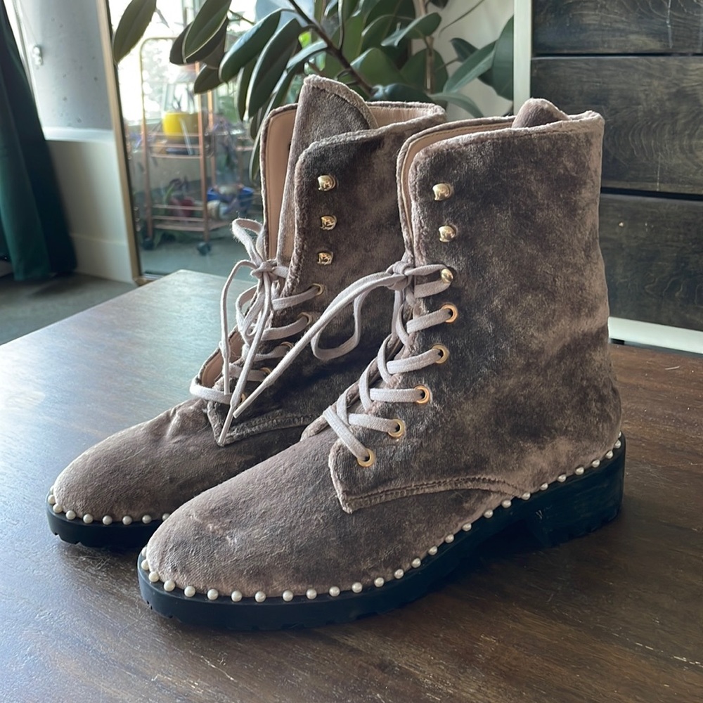 Stuart Weitzman Kolbie Combat Boots